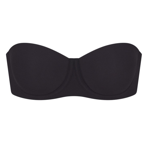 SKIMS NBW Fits Everybody Strapless Bra 34C Onyx - Picture 4 of 6